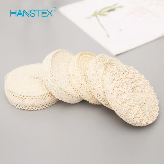 Garniture de dentelle de broderie de tissu de dentelle de coton pour des accessoires de vêtement