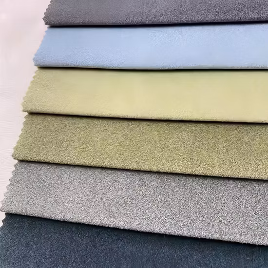 Tissu de canapé 100 % polyester Tissu de velours hollandais Tissu d'ameublement pour textile de meubles