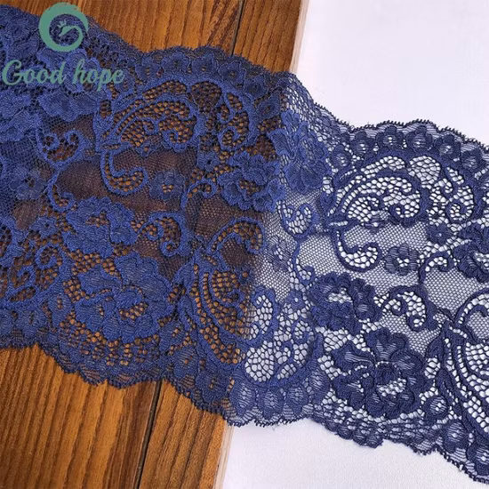 Tissu de dentelle en filet de nylon à paillettes perlées de haute qualité