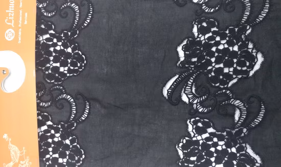 Tissu en dentelle Patchwork découpé au Laser 3D de haute qualité, Tulle brodé en dentelle pour la décoration d'accessoires de vêtement